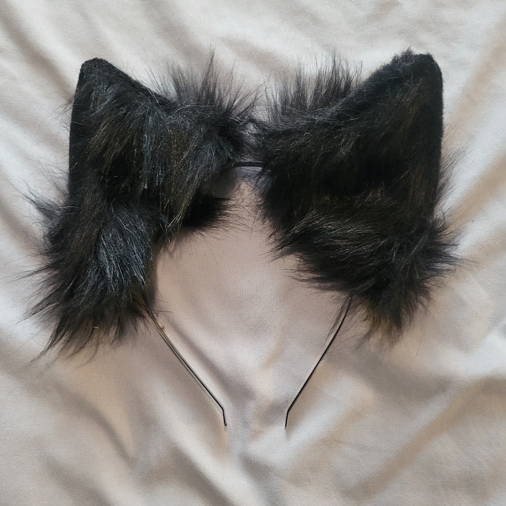 Black Cosplay Ears (cat ears)